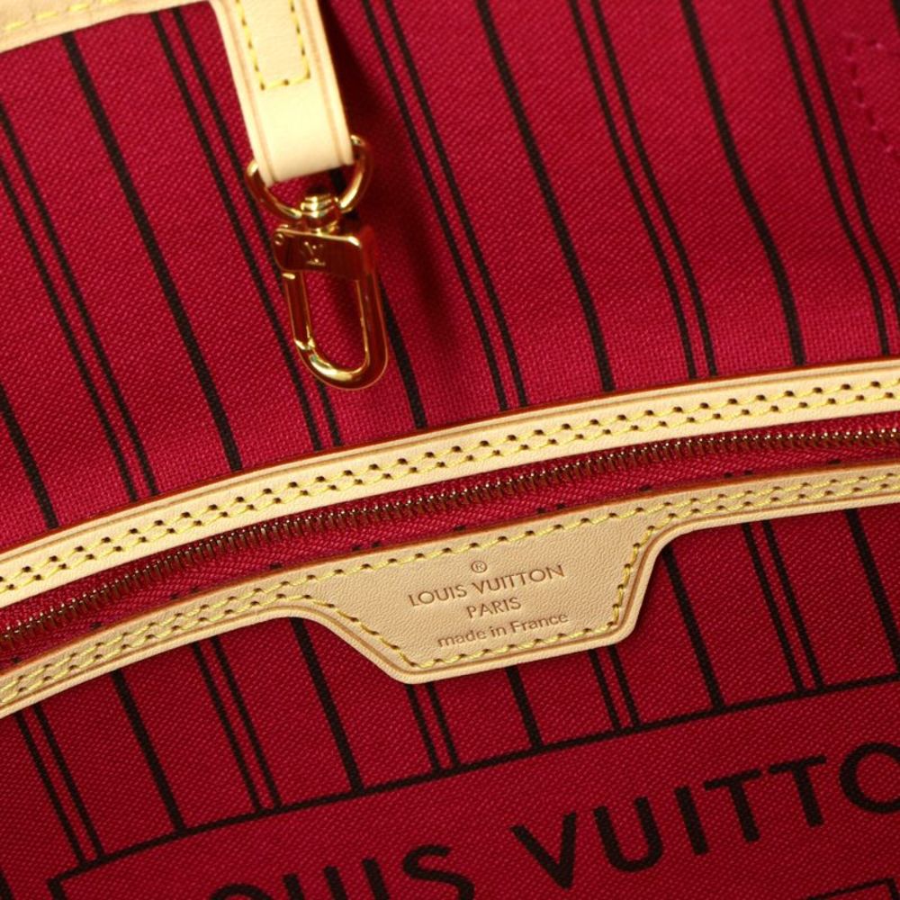 Louis Vuitton Neverfull NM Tote Monogram Canvas GM Brown - Picture 7 of 8